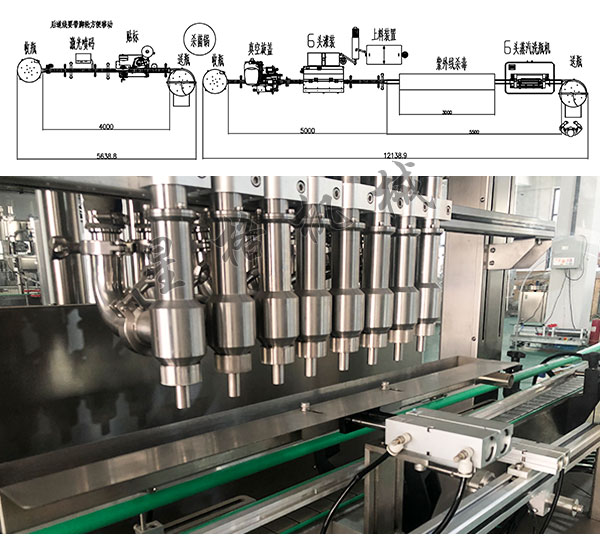 濃稠顆粒醬料灌裝生產(chǎn)線流程圖(圖1) 濃稠顆粒醬料灌裝生產(chǎn)線流程圖(圖1)