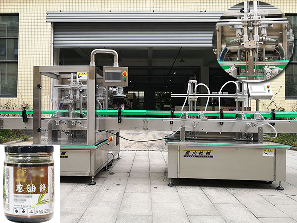蔥油醬灌裝生產線可以灌裝顆粒醬嗎(圖1) 蔥油醬灌裝生產線可以灌裝顆粒醬嗎(圖1)