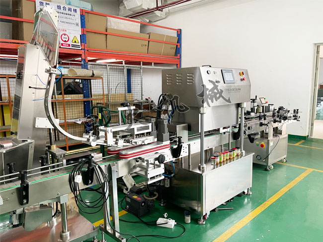 自動蒜蓉醬灌裝旋蓋生產線(圖2)